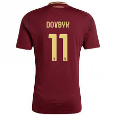 AS Roma Home Football Shirt 24/25 - Artem Dovbyk
