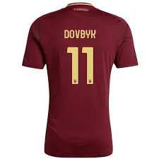 AS Roma Home Football Shirt 24/25 - Artem Dovbyk