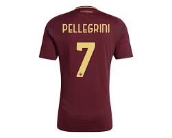 AS Roma Home Football Shirt 24/25 - Lorenzo Pellegrini