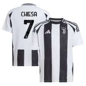Juventus Home Football Shirt 24/25 - Federico Chiesa