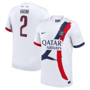 PSG Away Football Shirt 24/25 - Achraf Hakimi