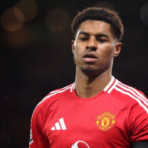 Man United Home Football Shirt 24/25 - Rashford playing