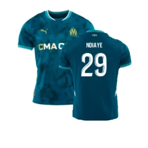 Olympique Marseille Away Football Shirt 24/25 - Iliman Ndiaye
