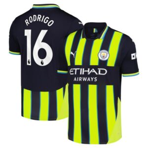 Manchester City Away Football Shirt 24/25 - Rodri