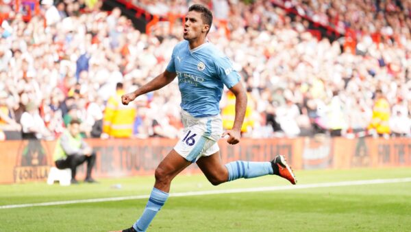 Rodri 16 Home Premier League Manchester City 24-25 playing