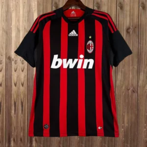 AC Milan Home Football Shirt 2008:2009