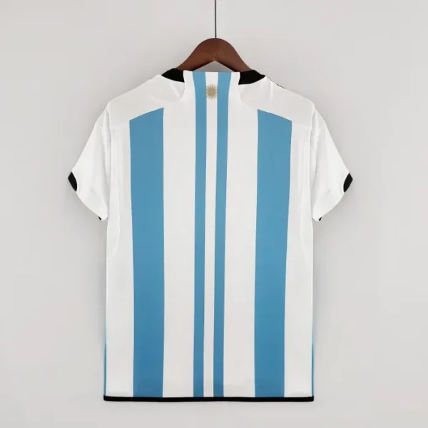 Argentina World Cup Home Football Shirt 2022:2023 Back