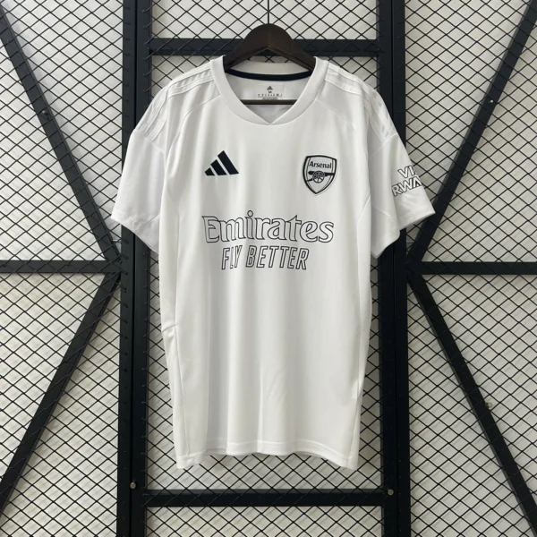 Arsenal FC White Football Shirt 2025:2026