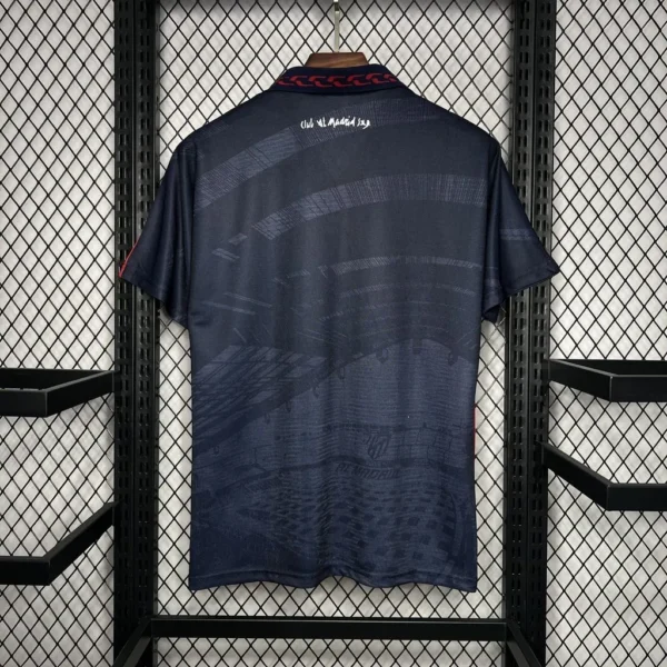 Atletico Madrid Away Football Shirt 1996:1997 Back