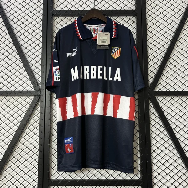 Atletico Madrid Away Football Shirt 1997:1998