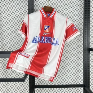 Atletico Madrid Home Football Shirt 1999:2000