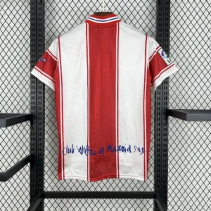 Atletico Madrid Home Football Shirt 1999:2000 Back