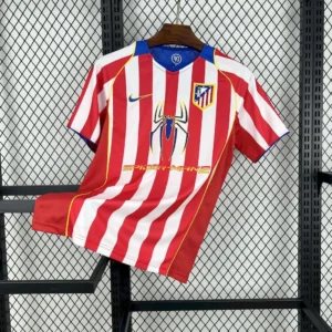 Atletico Madrid x Spiderman Home Football Shirt 2004:2005