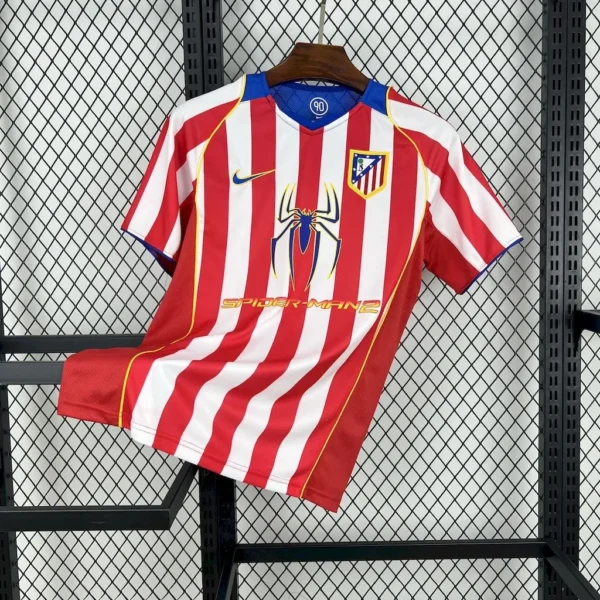 Atletico Madrid x Spiderman Home Football Shirt 2004:2005