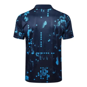 Chelsea FC Dark Blue Polo Football Shirt 2024:2025 Back