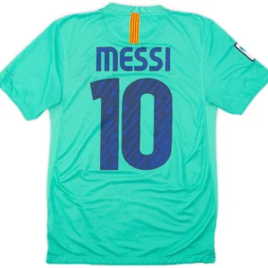 FC Barcelona Away Football Shirt 10:11 - Messi Back