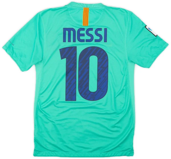 FC Barcelona Away Football Shirt 10:11 - Messi Back
