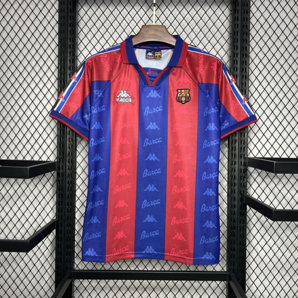 FC Barcelona Home Football Shirt 1995:1997