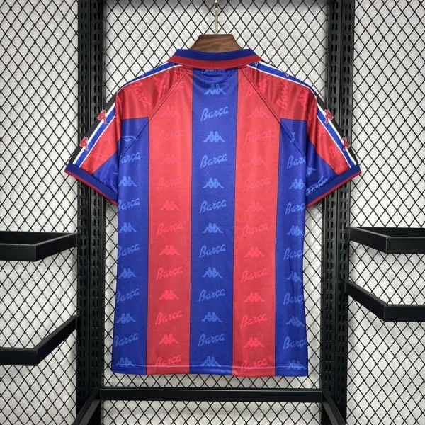 FC Barcelona Home Football Shirt 1995:1997 Back