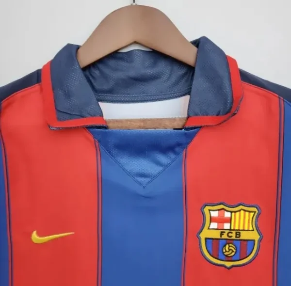 FC Barcelona Home Football Shirt 2003:2004 Detail
