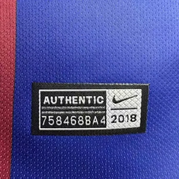 FC Barcelona Home Football Shirt 2018:2019 Detail 2