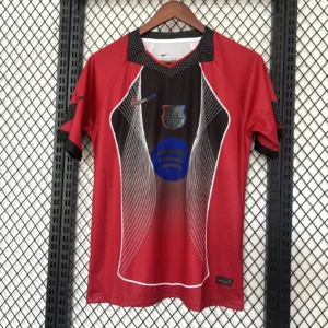FC Barcelona Red Black Football Shirt 2025:2026