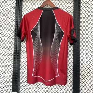FC Barcelona Red Black Football Shirt 2025:2026 Back