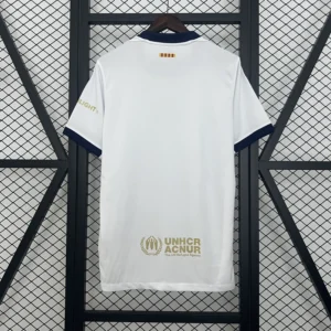 FC Barcelona White Polo Football Shirt 2024:2025 Back
