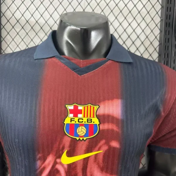 FC Barcelona x Retro Cactus Jack Football Shirt 2000:2001 Detail