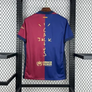 FC Barcelona x Travis Scott Cactus Jack Home Football Shirt 2024:2025 Back