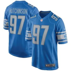 Detroit Lions Home NFL Jersey 20/22 - Hutchinson #97