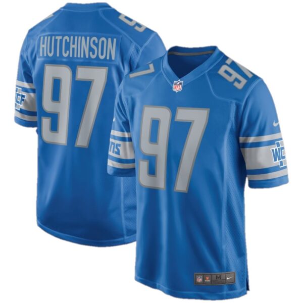 Detroit Lions Home NFL Shirt 20/22 - Hutchinson #97