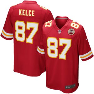 Kansas City Chiefs Home NFL Shirt 20:23 - Kelce #87