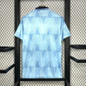 Manchester City Home Football Shirt 1989:1990 Back