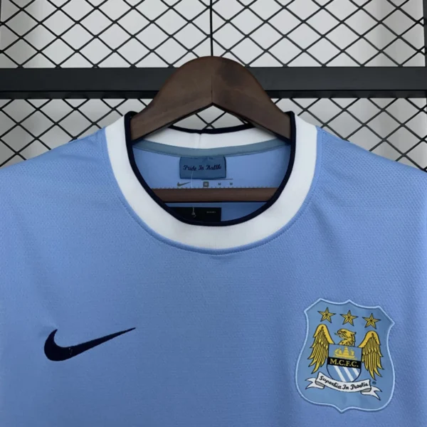 Manchester City Home Football Shirt 2013:2014 Detail