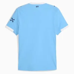 Manchester City Home Football Shirt 2025:2026 Back