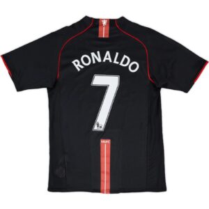 Manchester United Away Football Shirt 07:08 - Ronaldo