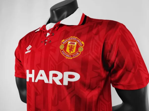 Manchester United Home Football Shirt 1992:1994 Detail