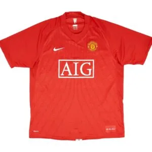 Manchester United Home Football Shirt 2007:2008