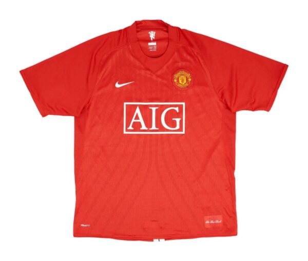 Manchester United Home Football Shirt 2007:2008