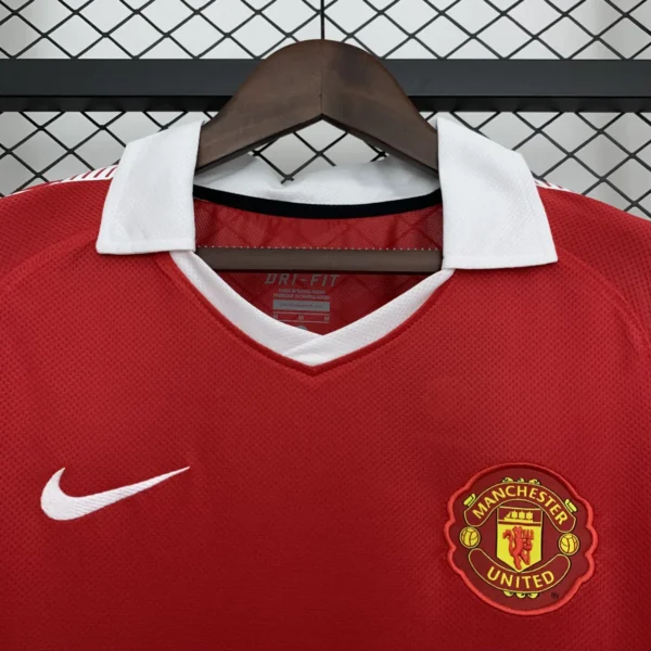 Manchester United Home Football Shirt 2010:2011 Detail