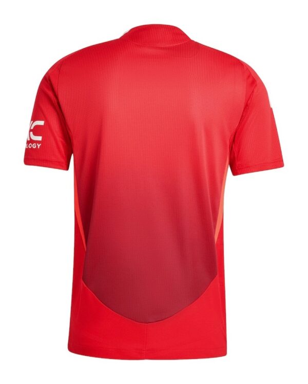 Manchester United Home Football Shirt 2024:2025 Back