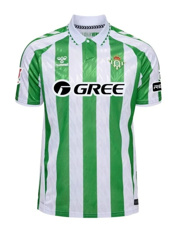 Real Betis Home Football Shirt 2025:2026