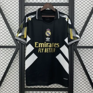 Real Madrid Black Gold Football Shirt 2025:2026