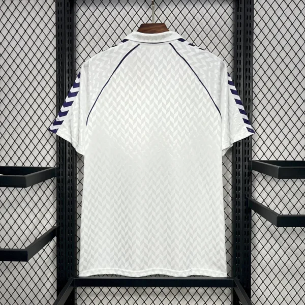 Real Madrid Home Football Shirt 1988:1989 Back