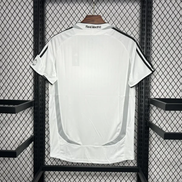 Real Madrid Home Football Shirt 2006:2007 Back