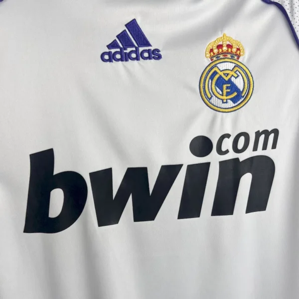 Real Madrid Home Football Shirt 2007:2008 Detail