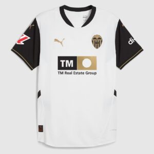 Valencia CF Home Football Shirt 2024:2025