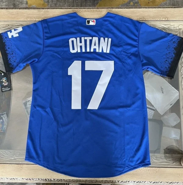 L.A. Dodgers Away MLB Shirt 20/21 - Otani #17 back