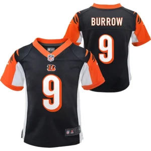 Cincinnati BengalsHome NFL Shirt 18/21 - Burrow #9